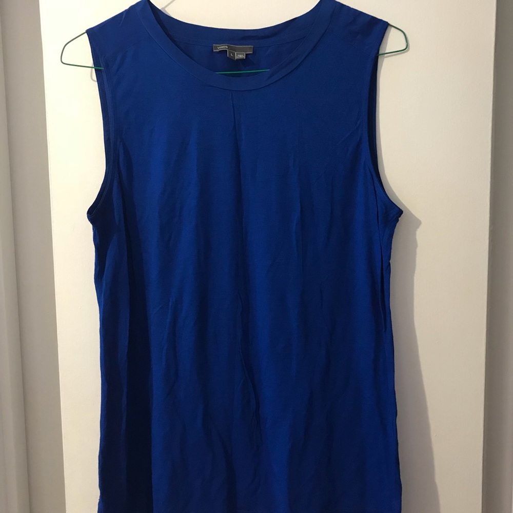 Vince top. Electric blue. Size L